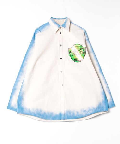 TENDER PERSON/テンダーパーソン/OUTLINE PAINTING DENIM JACKET