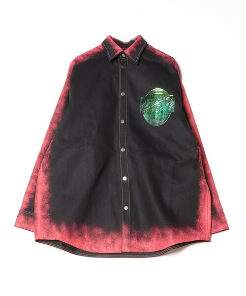 TENDER PERSON/テンダーパーソン/OUTLINE PAINTING DENIM JACKET