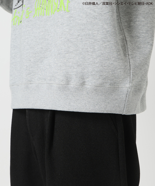 JOURNAL STANDARD relume(ジャーナルスタンダード レリューム)の「クレヨンしんちゃん 別注 プリントスウェット(スウェット・メンズ・ブラック/グレー/ホワイト/ホワイト系その他・MEDIUM/LARGE)」の11枚目の写真