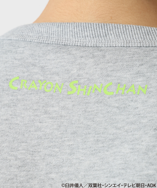 JOURNAL STANDARD relume(ジャーナルスタンダード レリューム)の「クレヨンしんちゃん 別注 プリントスウェット(スウェット・メンズ・ブラック/グレー/ホワイト/ホワイト系その他・MEDIUM/LARGE)」の12枚目の写真