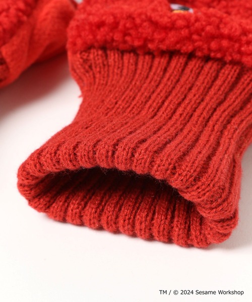 niko and...（ニコアンド）の「【SESAME STREET(セサミストリート)】コラボ フワフワハンドウォーマー（アームカバー・レディース・イエロー/ブルー/レッド・FREE）」の20枚目の写真