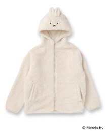 OPAQUE.CLIP | ◆【Dick Bruna × OPAQUE.CLIPコラボ】ジップアップパーカー ミッフィー(パーカー)