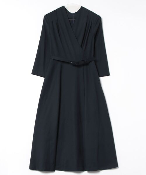 ストロベリーフィールズ】ベルト付き カシュクール ワンピース