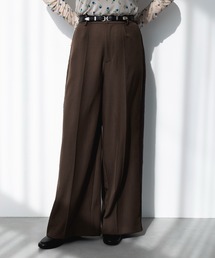 【MAISON BREEZE reveur】side lace tuck pants