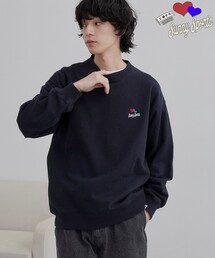 SunnySports(サニースポーツ)別注 ワンポイントハート刺繍スウェット