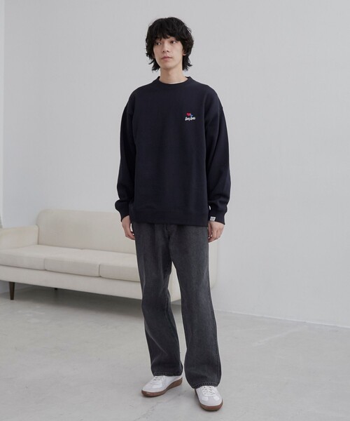 coen(コーエン)の「SunnySports(サニースポーツ)別注 ワンポイントハート刺繍スウェット(スウェット・メンズ・ホワイト/クリーム/ネイビー・M/L/XL)」の19枚目の写真