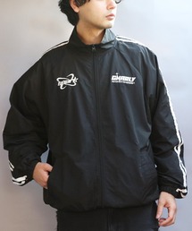 ８(eight) | 袖ラインナイロンブルゾン(ブルゾン)