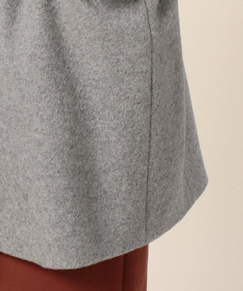 BEAUTY&YOUTH UNITED ARROWS（ビューティーアンドユースユナイテッドアローズ）の「BY メルトンソリッドラップコート◆（その他アウター・レディース・ライトグレー・フリー）」の8枚目の写真
