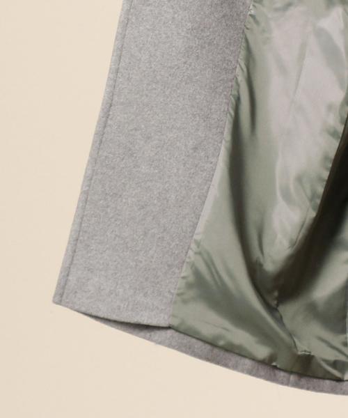 BEAUTY&YOUTH UNITED ARROWS（ビューティーアンドユースユナイテッドアローズ）の「BY メルトンソリッドラップコート◆（その他アウター・レディース・ライトグレー・フリー）」の9枚目の写真