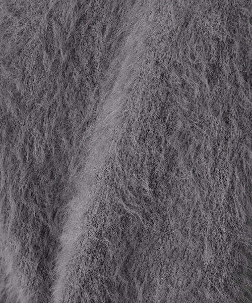 FREE'S MART(フリーズマート)の「◆Vネックシャギーカーディガン(カーディガン/ボレロ・レディース・ホワイト/レッド/グレー・FREE)」の11枚目の写真