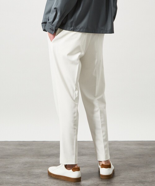 ABAHOUSE（アバハウス）の「デニムライク スリムテーパード スラックス（スラックス・メンズ・ベージュ/ホワイト/ブラック/グレー/ネイビー・50/48/46/44）」の8枚目の写真