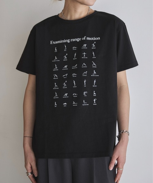 feepur(フェピュール)の「モノクロイラストTee(Tシャツ/カットソー・レディース・チャコールグレー/オフホワイト・MEDIUM)」の12枚目の写真