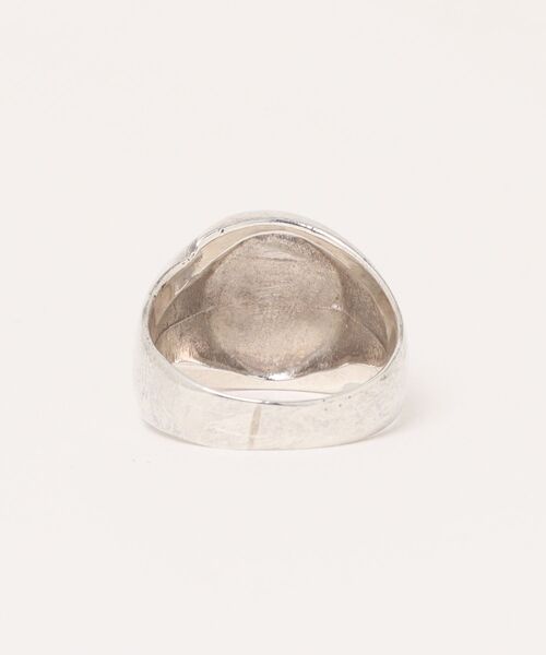 Indian Jewelry（インディアンジュエリー）の「THEATER シアター ビッグオーバルストーンシルバーリング  Made in USA（リング・レディース・シルバー・#16）」の6枚目の写真