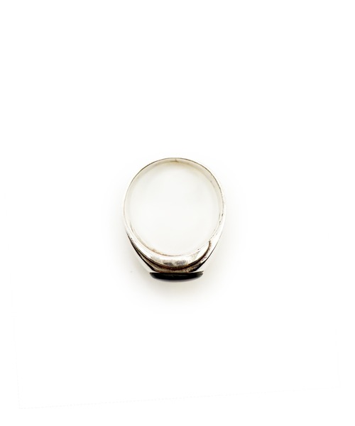 Indian Jewelry（インディアンジュエリー）の「THEATER シアター ビッグオーバルストーンシルバーリング  Made in USA（リング・レディース・シルバー・#16）」の5枚目の写真