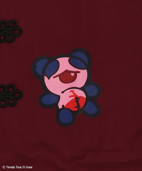 SPINNS(スピンズ)の「『寺田てら×SPINNS 第二弾』 チャイナシャツ(シャツ/ブラウス・レディース・ブラック/バーガンディー・ONESIZE)」の18枚目の写真