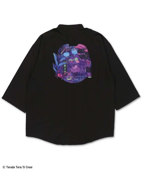 SPINNS(スピンズ)の「『寺田てら×SPINNS 第二弾』 チャイナシャツ(シャツ/ブラウス・レディース・ブラック/バーガンディー・ONESIZE)」の13枚目の写真