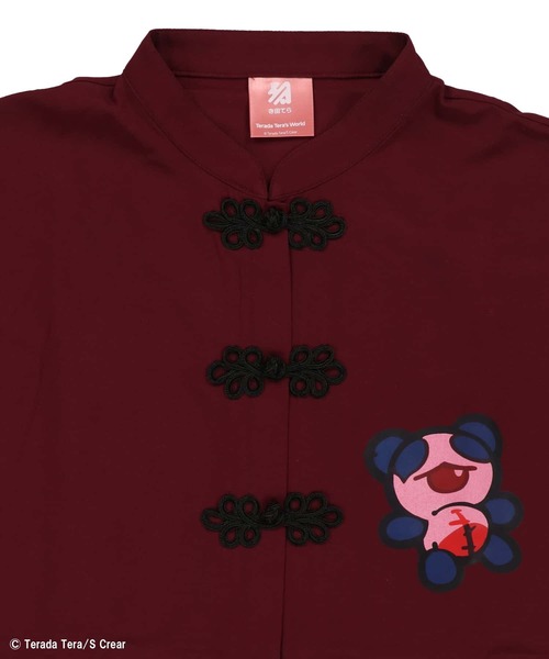 SPINNS(スピンズ)の「『寺田てら×SPINNS 第二弾』 チャイナシャツ(シャツ/ブラウス・レディース・ブラック/バーガンディー・ONESIZE)」の20枚目の写真