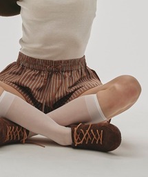 TODAYFUL(gDfCt)Stripe Half Pants(̑pc)