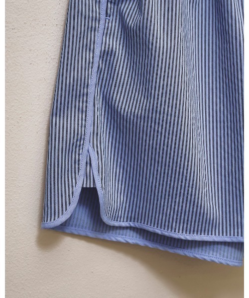 TODAYFUL（トゥデイフル）の「Stripe Half Pants（その他パンツ・レディース・キャメル/ブルー系その他/ブラック・FREE）」の16枚目の写真