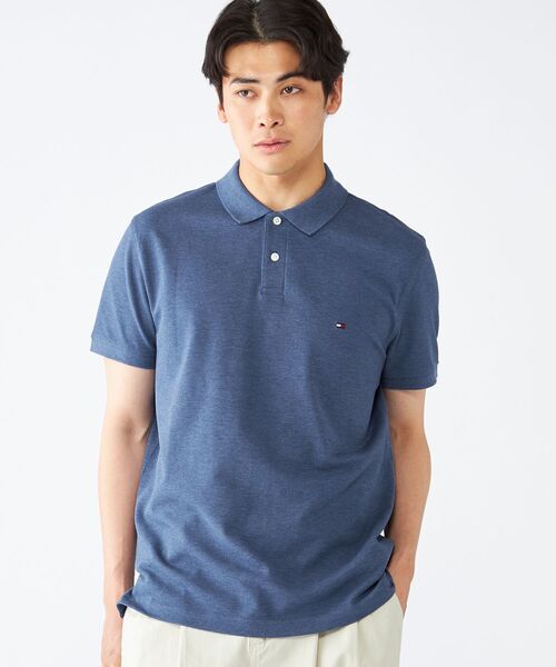 TOMMY HILFIGER（トミーヒルフィガー）の「シーズナルレギュラーポロシャツ（ポロシャツ・メンズ・ブルー/ブラウン/グリーン/ライトグリーン/オリーブ/サンドベージュ/オレンジ/ベージュ/レッド/ネイビー・LARGE/MEDIUM/SMALL/X-LARGE）」の16枚目の写真