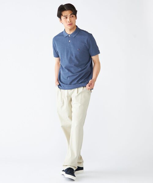 TOMMY HILFIGER（トミーヒルフィガー）の「シーズナルレギュラーポロシャツ（ポロシャツ・メンズ・ブルー/ブラウン/グリーン/ライトグリーン/オリーブ/サンドベージュ/オレンジ/ベージュ/レッド/ネイビー・LARGE/MEDIUM/SMALL/X-LARGE）」の18枚目の写真
