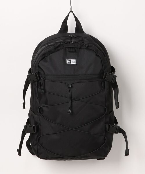 NEW ERA(ニューエラ)の「【NEW ERA/ニューエラ】CORD PACK(バックパック/リュック・メンズ・ブラック/ブラック×ホワイト・FREE)」の8枚目の写真