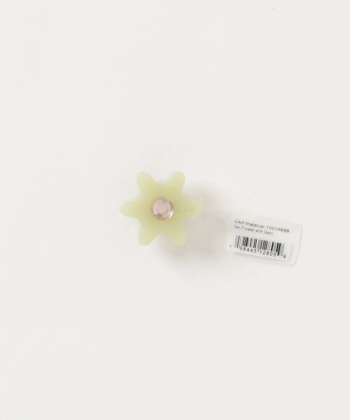 crocs(クロックス)の「crocs Tan Flower with Gem / クロックス タン フラワー ウィズ ジェム(シューズアクセサリー・メンズ・マルチ・FREE)」の1枚目の写真