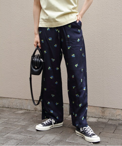 LE GLAZIK(ルグラジック)の「LE GLAZIK/ル グラジック エラスティックパンツ RAYON ELASTIC PANTS LG-E0267 RPR(その他パンツ・レディース・ブラック/ネイビー・36)」の20枚目の写真