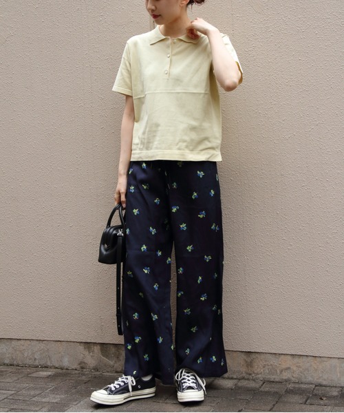セール】LE GLAZIK/ル グラジック エラスティックパンツ RAYON