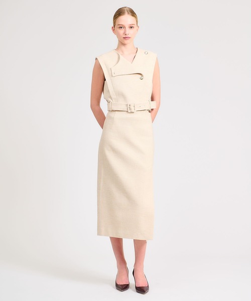 ESTNATION / コットンツイードジレ