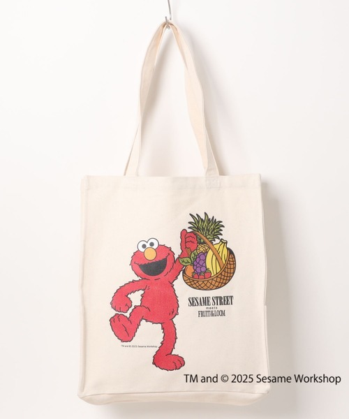 FRUIT OF THE LOOM(フルーツオブザルーム)の「【FRUIT OF THE LOOM】SESAME STREET×FTL イラスト トートバッグ/セサミストリート コラボ(トートバッグ・メンズ・B/A/C・FREE)」の3枚目の写真