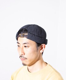 GLOSTER | 【GLOSTER/グロスター】DENIM ROLL CAP フィッシャーマンキャップ(キャップ)