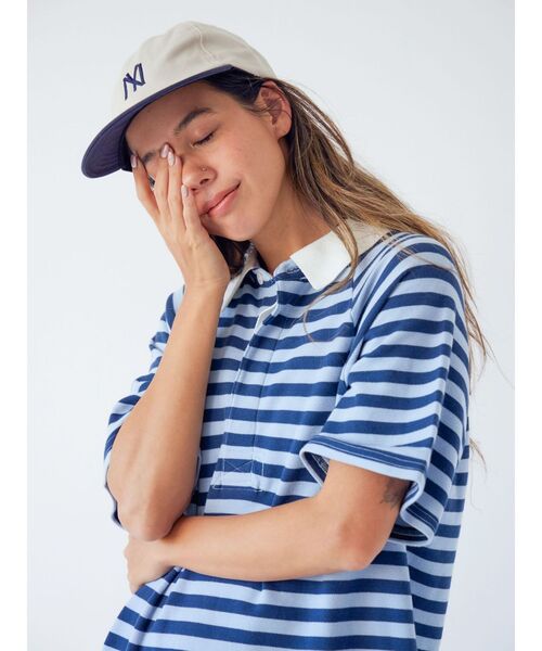 Ungrid(アングリッド)の「COOPERSTOWN BALL CAP別注モチーフロゴキャップ(キャップ・レディース・ネイビー/レッド/ブルー/アイボリー・FREE)」の12枚目の写真