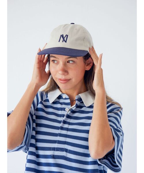 Ungrid(アングリッド)の「COOPERSTOWN BALL CAP別注モチーフロゴキャップ(キャップ・レディース・ネイビー/レッド/ブルー/アイボリー・FREE)」の13枚目の写真