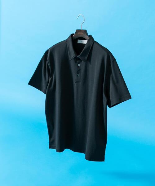 URBAN RESEARCH ROSSO MEN(アーバンリサーチロッソメン)の「『XLサイズあり』『UR TECH』防汚加工リラックス半袖ポロシャツ(ポロシャツ・メンズ・ホワイト/ブラック/ネイビー/ライトグレー・X-LARGE/SMALL/MEDIUM/LARGE)」の3枚目の写真