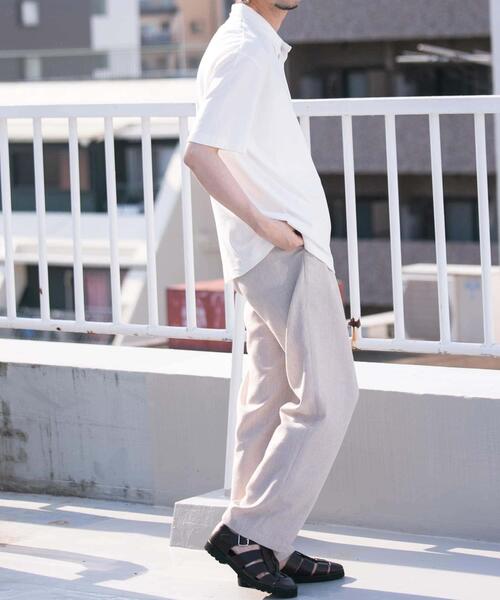 URBAN RESEARCH ROSSO MEN(アーバンリサーチロッソメン)の「『XLサイズあり』『UR TECH』防汚加工リラックス半袖ポロシャツ(ポロシャツ・メンズ・ホワイト/ブラック/ネイビー/ライトグレー・X-LARGE/SMALL/MEDIUM/LARGE)」の13枚目の写真