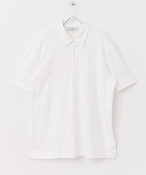 URBAN RESEARCH ROSSO MEN(アーバンリサーチロッソメン)の「『XLサイズあり』『UR TECH』防汚加工リラックス半袖ポロシャツ(ポロシャツ・メンズ・ホワイト/ブラック/ネイビー/ライトグレー・X-LARGE/SMALL/MEDIUM/LARGE)」の18枚目の写真