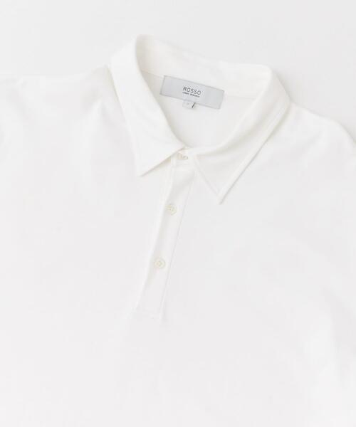 URBAN RESEARCH ROSSO MEN(アーバンリサーチロッソメン)の「『XLサイズあり』『UR TECH』防汚加工リラックス半袖ポロシャツ(ポロシャツ・メンズ・ホワイト/ブラック/ネイビー/ライトグレー・X-LARGE/SMALL/MEDIUM/LARGE)」の19枚目の写真