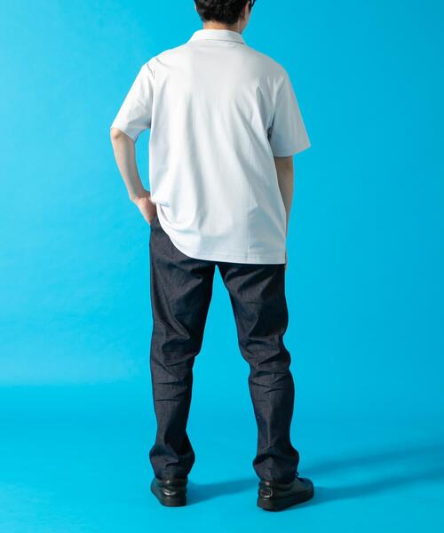 URBAN RESEARCH ROSSO MEN(アーバンリサーチロッソメン)の「『XLサイズあり』『UR TECH』防汚加工リラックス半袖ポロシャツ(ポロシャツ・メンズ・ホワイト/ブラック/ネイビー/ライトグレー・X-LARGE/SMALL/MEDIUM/LARGE)」の19枚目の写真