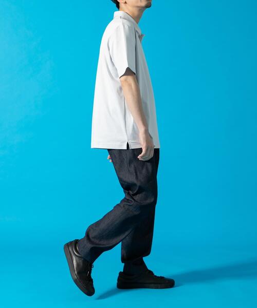 URBAN RESEARCH ROSSO MEN(アーバンリサーチロッソメン)の「『XLサイズあり』『UR TECH』防汚加工リラックス半袖ポロシャツ(ポロシャツ・メンズ・ホワイト/ブラック/ネイビー/ライトグレー・X-LARGE/SMALL/MEDIUM/LARGE)」の20枚目の写真