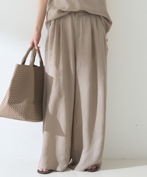 Rouge vif | 【待望の再入荷！】【セットアップ対応】キュプラフィブリル ワイドパンツ(その他パンツ)