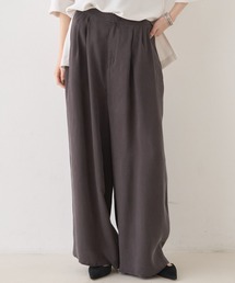 Rouge vif（ルージュヴィフ）の「【待望の再入荷！】【セットアップ対応】キュプラフィブリル ワイドパンツ（その他パンツ）」