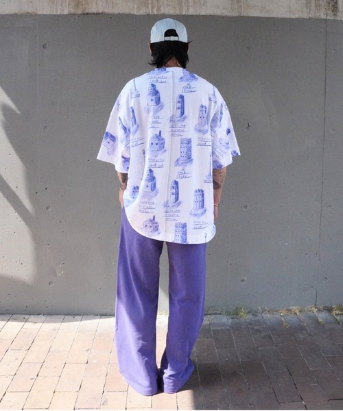 Dhruv Kapoor(ドゥルーフ・カプール)の「【Dhruv Kapoor】 PANELLED BAGGY SWEATPANTS(スウェットパンツ・メンズ・ブラック/グレー/ライラック・SMALL/MEDIUM)」の18枚目の写真
