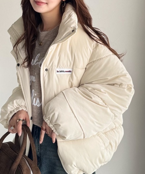 セール】《JaVaジャバコラボ》トレンド感も暖かさも叶える。ショート丈