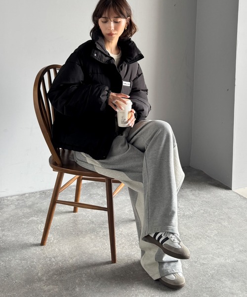 セール】《JaVaジャバコラボ》トレンド感も暖かさも叶える。ショート丈