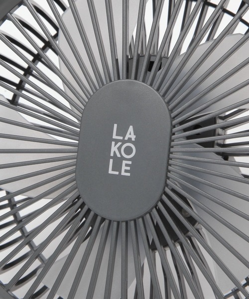 LAKOLE（ラコレ）の「【LEDライト付き／車内／脱衣所／キッチン】2WAYビックファン5S / 284563（生活家電・レディース・アイボリー/チャコールグレー・FREE）」の16枚目の写真