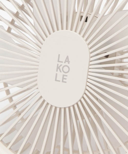 LAKOLE（ラコレ）の「【LEDライト付き／車内／脱衣所／キッチン】2WAYビックファン5S / 284563（生活家電・レディース・アイボリー/チャコールグレー・FREE）」の21枚目の写真