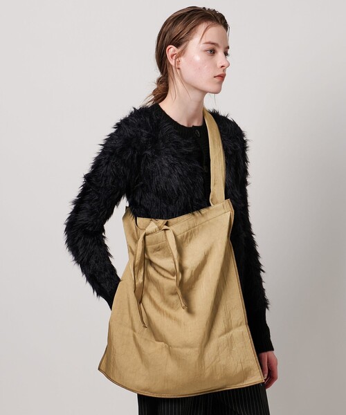 ITTI（イッチ）の「【別注】＜ITTI for ASTRAET＞インサイドアウト バッグ  L（トートバッグ・レディース・ブラック/ナチュラル/ブラウン系/ダークグレー・FREE）」の7枚目の写真