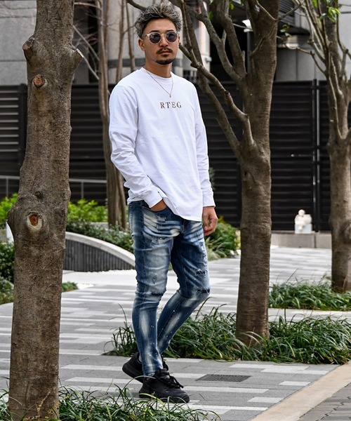 adamsJUGGLER(アダムスジャグラー)の「RTEG B.B.Cロンティー(Tシャツ/カットソー・メンズ・ブラック/ホワイト・S/M/L/XL/XXL)」の3枚目の写真