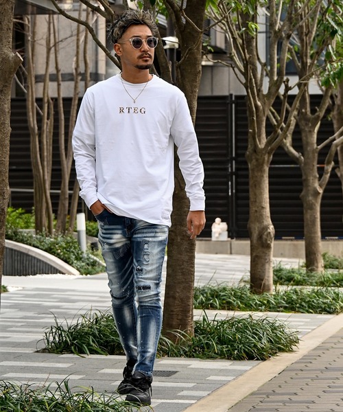 adamsJUGGLER(アダムスジャグラー)の「RTEG B.B.Cロンティー(Tシャツ/カットソー・メンズ・ブラック/ホワイト・S/M/L/XL/XXL)」の5枚目の写真